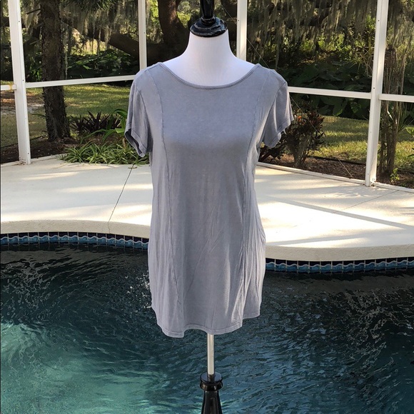 🦈 2 LEFT Light Grey Mineral Washed Top. S-M - Picture 4 of 7